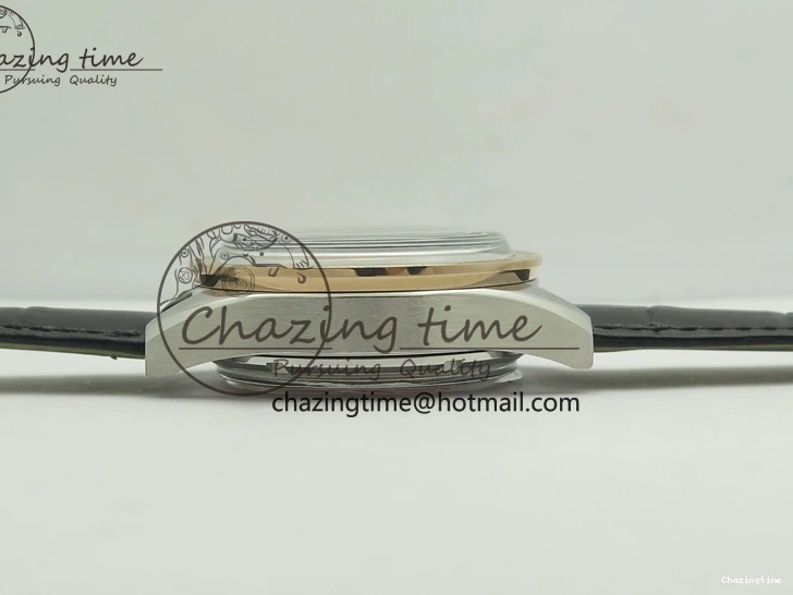0518 Neat Speedmaster ’57 Co-Axial SS RG OMF 1:1 Best Edition Black Dial On Leather Strap A9300 (Free Leather Strap) 8067